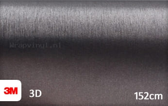 3M 1080 BR201 Brushed Steel wrap vinyl