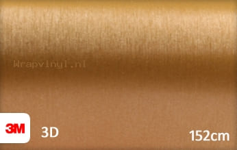 3M 1080 BR241 Brushed Gold wrap vinyl