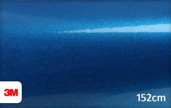 3M 1080 G227 Gloss Blue Metallic wrap vinyl