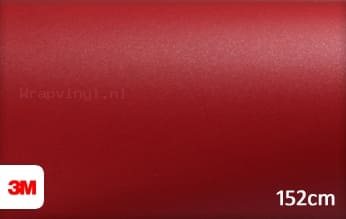3M 1080 M203 Matte Red Metallic wrap vinyl