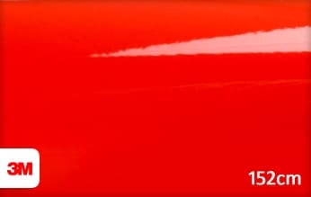 3M 1380 G13 Gloss Hotrod Red wrap vinyl