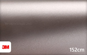 3M 1380 M230 Matte Grey Metallic wrap vinyl