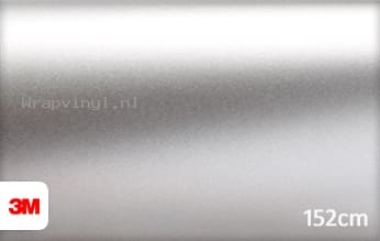 3M 1380 S130 Satin Silver Metallic wrap vinyl