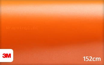 3M 1380 S284 Satin Autumn Orange wrap vinyl