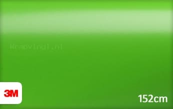 3M 2080 S196 Satin Apple Green wrap vinyl