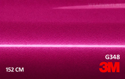 3M 2080 G348 Gloss Fierce Fuschsia wrap vinyl
