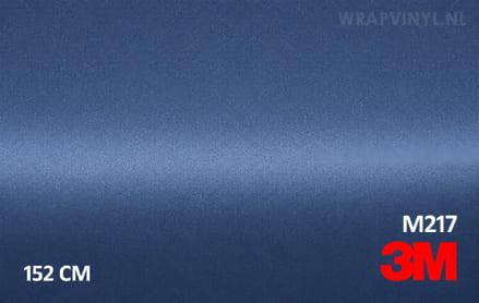 3M 2080 M217 Matte Slate Blue Metallic wrap vinyl
