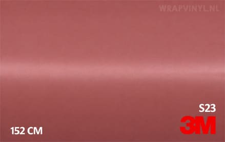 3M 2080 S23 Satin Velvet Rose wrap vinyl