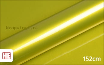 Hexis HX20558B Yellow Metallic Gloss wrap vinyl