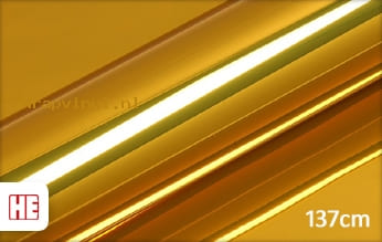 Hexis HX30SCH07B Super Chrome Gold Gloss wrap vinyl