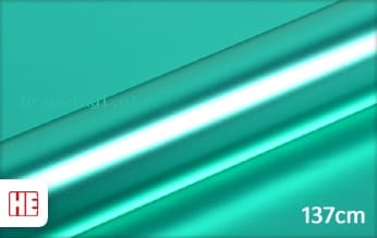 Hexis HX30SCH09S Super Chrome Turquoise Satin wrap vinyl