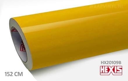 Hexis HX20109B Sun Yellow Gloss wrap vinyl