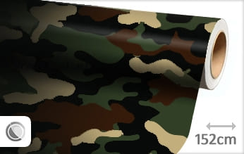 Camouflage leger wrap vinyl
