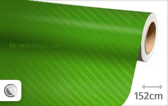 Groen 4D carbon wrap vinyl