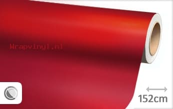 Mat chroom rood wrap vinyl